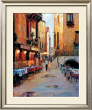 Street Café After Rain Venice