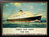 Buy Three New Ships at AllPosters.com