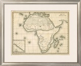 Map of Africa, c.1839