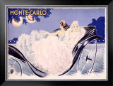Monte Carlo Framed Giclee Print