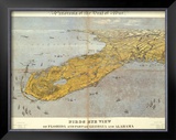 Buy Florida and Part of Georgia and Alabama, c.1861 at AllPosters.com