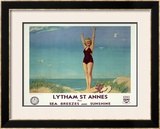 Buy Lytham St. Annes for Sea Breezes and Sunshine at AllPosters.com