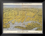 Buy Virginia, Maryland Delaware and The District of Columbia, c.1861 at AllPosters.com