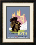 Buy The Historic City of Bath, BR (WR) Poster, 1958 at AllPosters.com