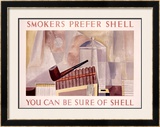 Buy Smokers Prefer Shell at AllPosters.com