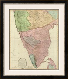 Buy Composite: India Peninsula, c.1800 at AllPosters.com