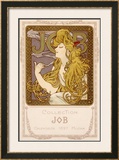 Mucha Nouveau Job Calendar Poster