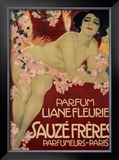 Buy Parfum Liane Fleurie, Sauze Freres at AllPosters.com
