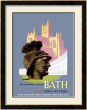 Buy The Historic City of Bath, BR (WR) Poster, 1958 at AllPosters.com