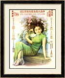 Shanghai Lady in Green Dress