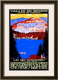 Buy Vallee Du Rhone Railway Poster, circa 1930s at AllPosters.com