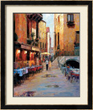 Street Café After Rain Venice
