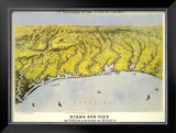 Buy Texas and Part of Mexico, c.1861 at AllPosters.com