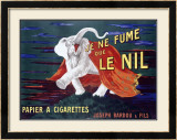 Je Ne Fume Le Nil, Papier a Cigarettes Framed Giclee Print