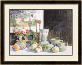 Still Life with Moroccan Vase
