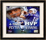 Peyton Manning 4 X MVP Portrait Plus