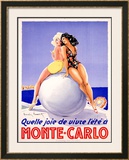 Monte Carlo, Quelle Joie Framed Giclee Print
