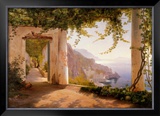 Buy Amalfi Dia Cappuccini at AllPosters.com