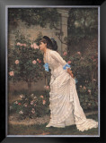 Girl and Roses