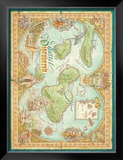 Maui Discovered, Map of Maui