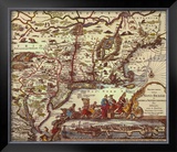 Buy Map of North Eastern America at AllPosters.com