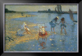 Buy Walberswick, Children Paddling at AllPosters.com
