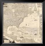 Buy Composite: British Empire in America, c.1733 at AllPosters.com