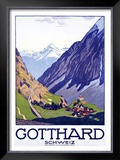 Buy Gotthard, Schweiz at AllPosters.com