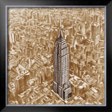 Empire State Building Framed Art Print