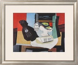 Guitar, Glass and Fruit
