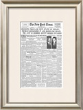 New York Times, May 15, 1948: Israel Statehood