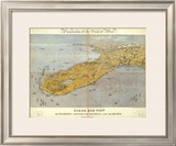 Buy Florida and Part of Georgia and Alabama, c.1861 at AllPosters.com