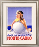 Monte Carlo, Quelle Joie Framed Giclee Print