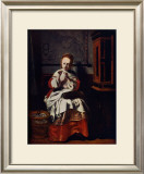 Buy Jeune Fille Cousant at AllPosters.com