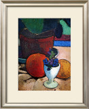 Flower Pot and Fruit
