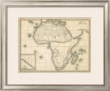Map of Africa, c.1839