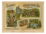 Buy Advert. for Bilz Sanatorium, 'For the Natural Method of Healing' at AllPosters.com