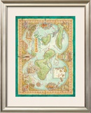 Maui Discovered, Map of Maui