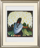 The Flower Seller Framed Art Print