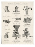 An Assortment of Coffee Roasters and Mills
