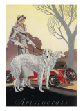 Aristocrats - Lady with a Brace of Borzois