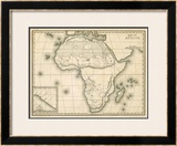 Map of Africa, c.1839