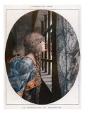 An Anonymous Prisoner Is Consoled with a Kiss from a Beautiful Woman