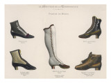 A Selection of Victorian Shoes and Boots for Men and Women
