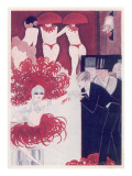 A Scene in a Paris Night Club at Midnight: Semi-Naked Dancers and their Admirers