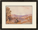 Buy Figures Beside the Arno Near Florence at AllPosters.com