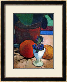Flower Pot and Fruit