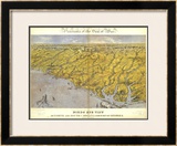 Buy North and South Carolina and Part of Georgia, c.1861 at AllPosters.com