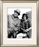 John Wayne & Katharine Ross