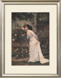 Girl and Roses